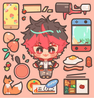 Clutter chibi sample #1