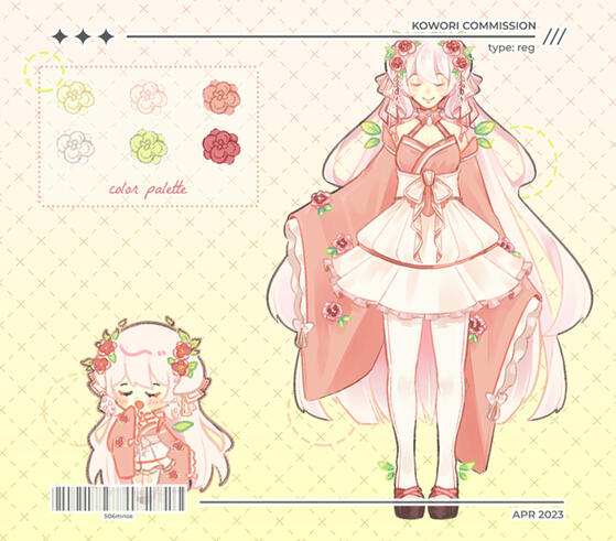 Reference sheet sample #2